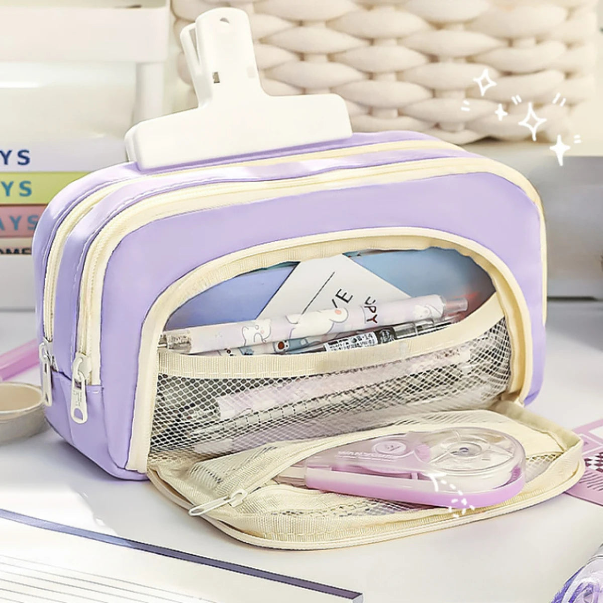  Multi-Layer Pencil Case