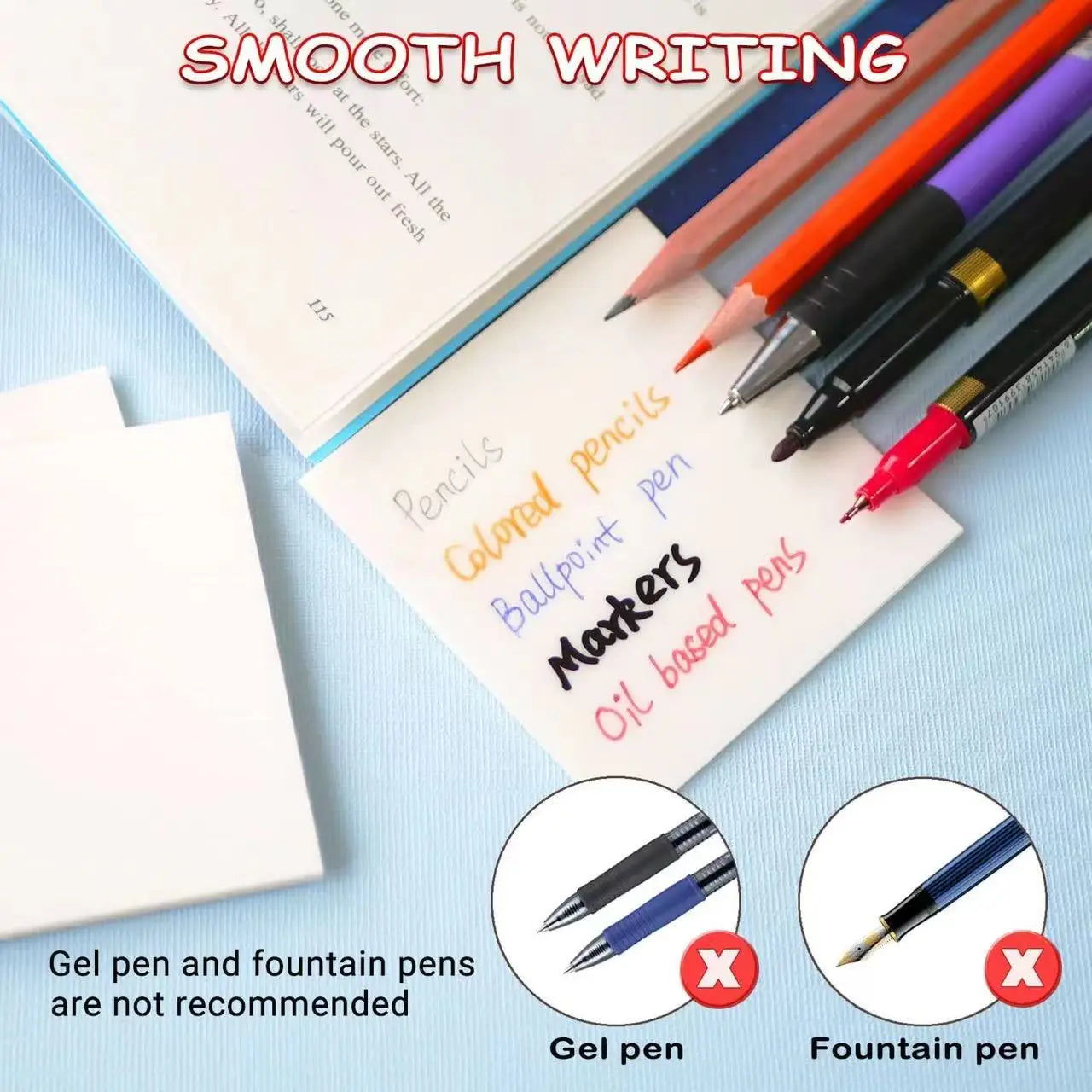200 Sheets Transparent Sticky Note