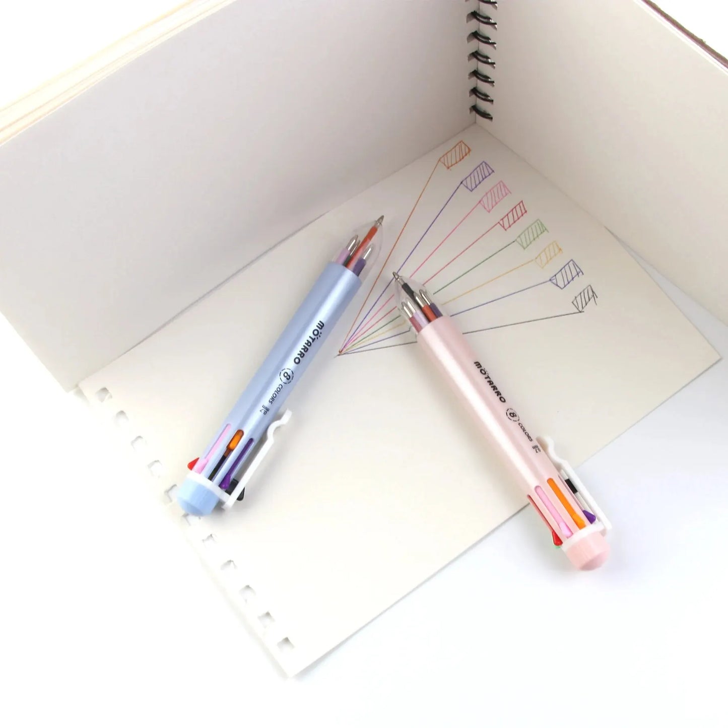 Storage Ball-Point Pen 8 colors