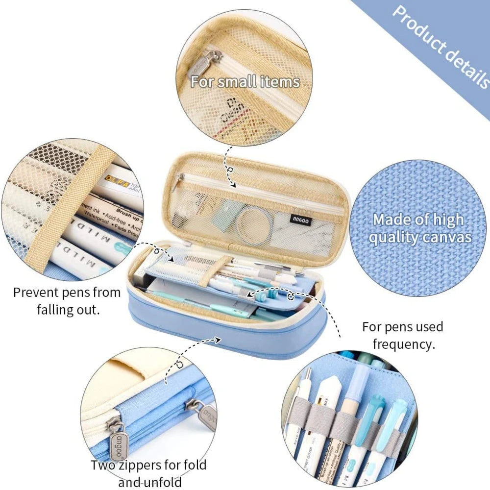 Large Capacity Pencil Case