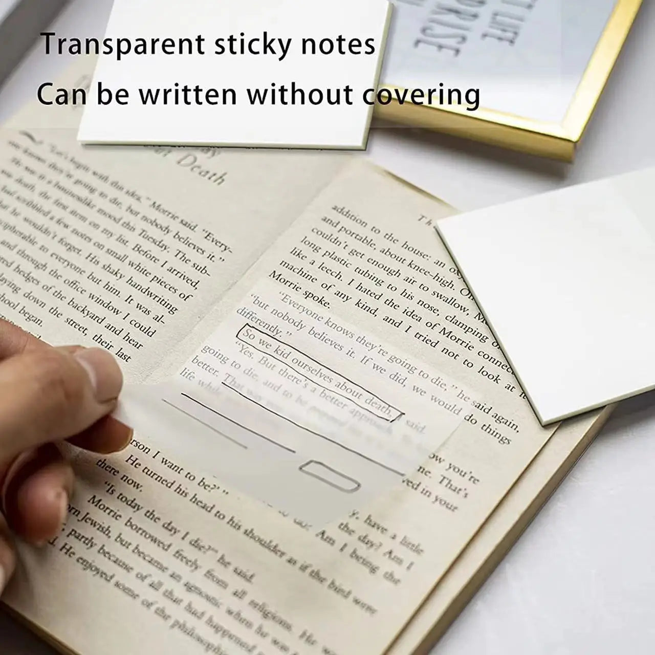 200 Sheets Transparent Sticky Note