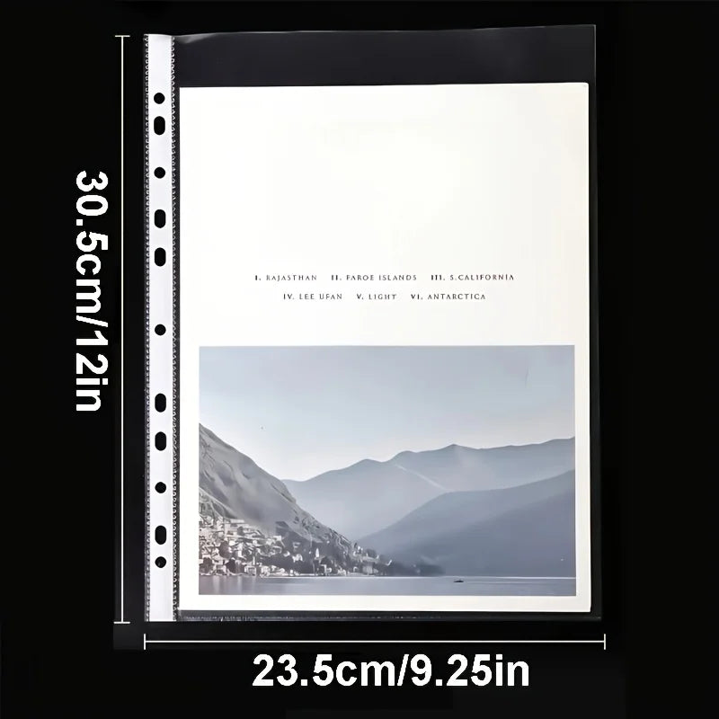 A4 Plastic File Folders 