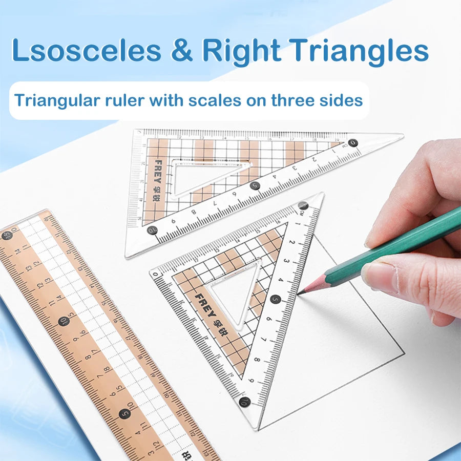 Rulers Set Multi-Function 