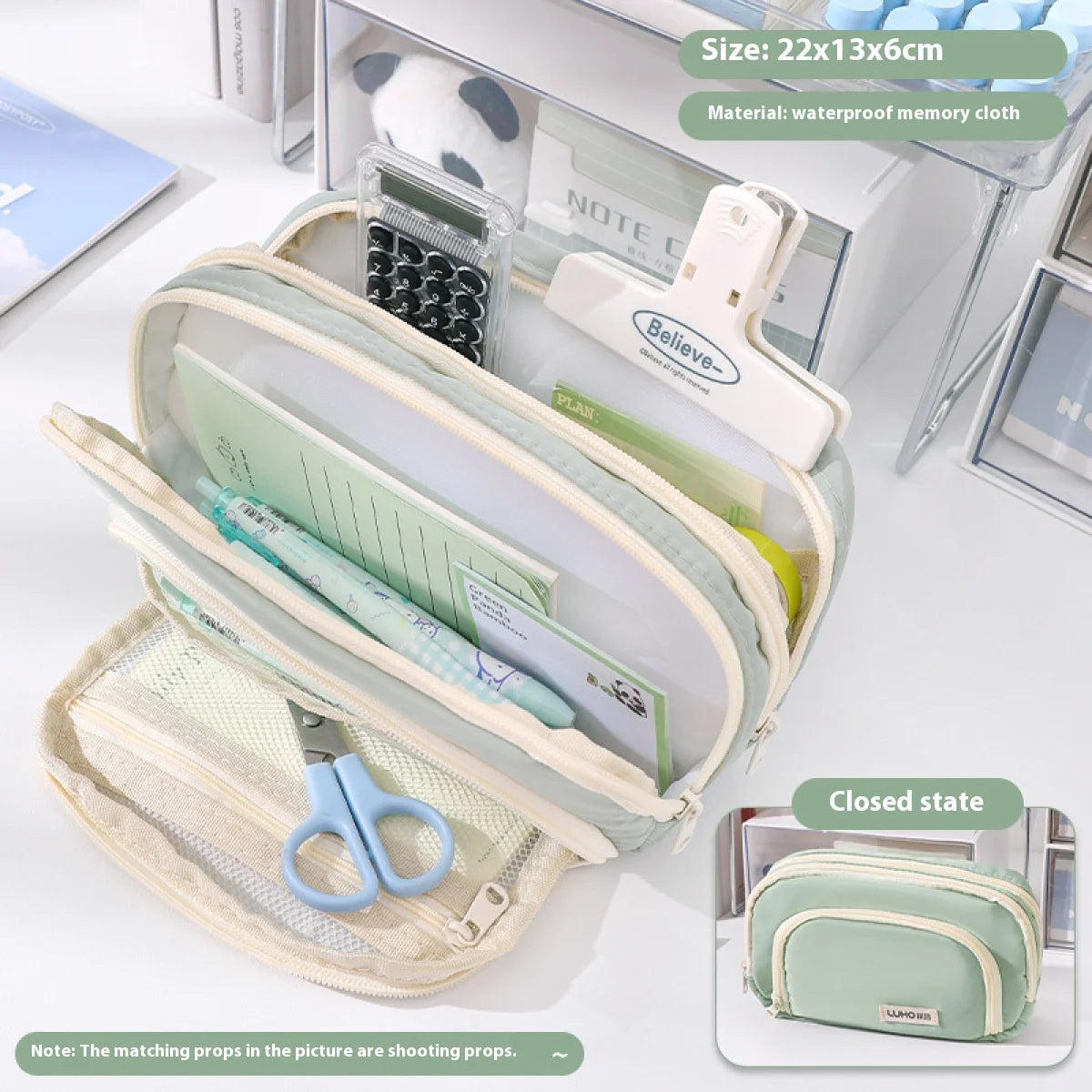  Multi-Layer Pencil Case