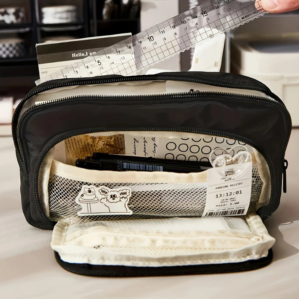 Multi-Layer Pencil Case