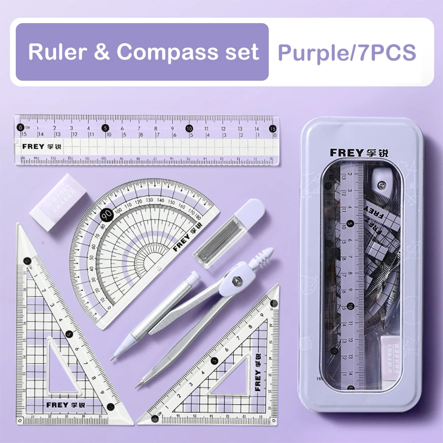Rulers Set Multi-Function 