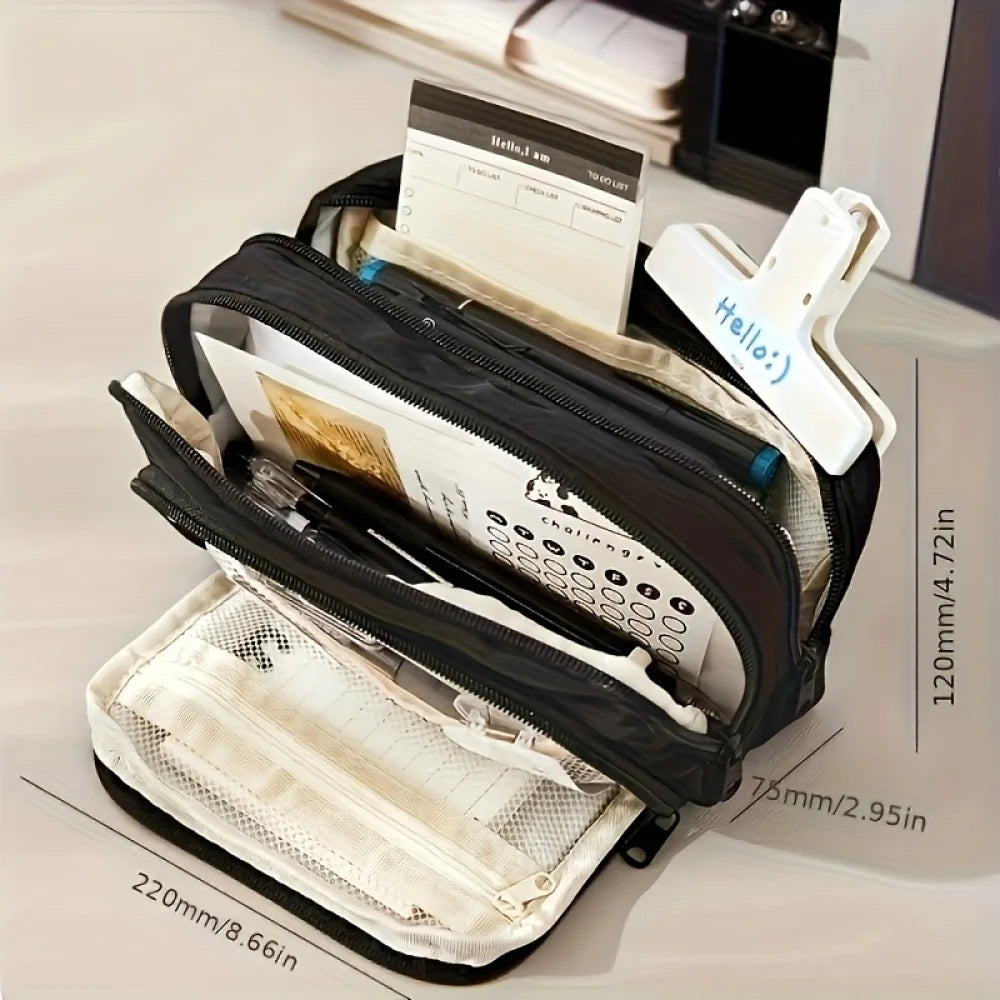  Multi-Layer Pencil Case