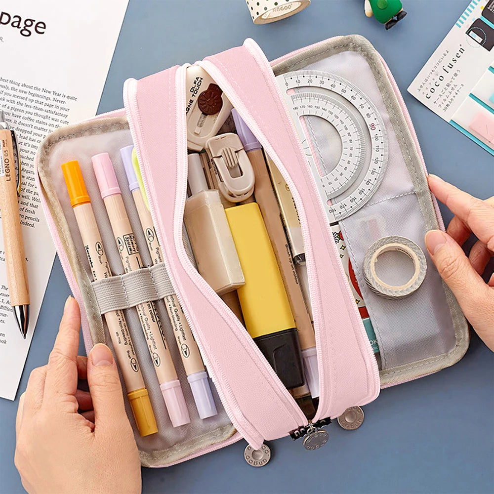Large Capacity Pencil Case 