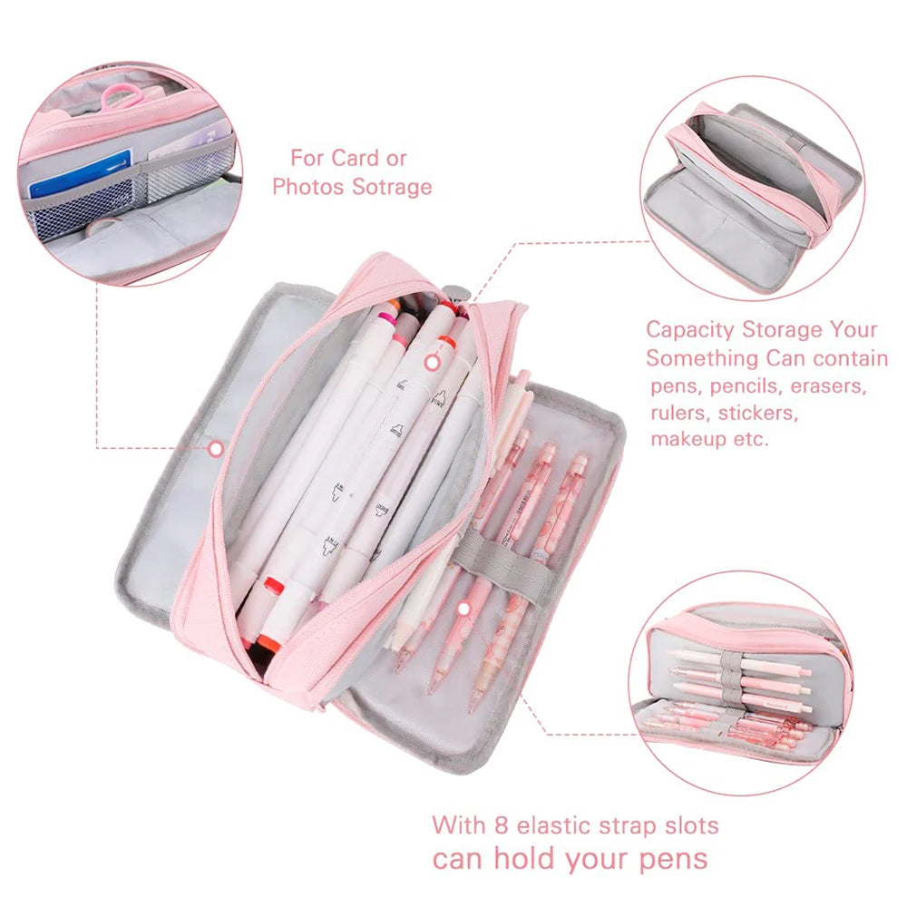 Large Capacity Pencil Case 