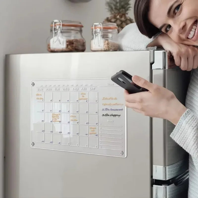 Fridge Weekly Planner Board 