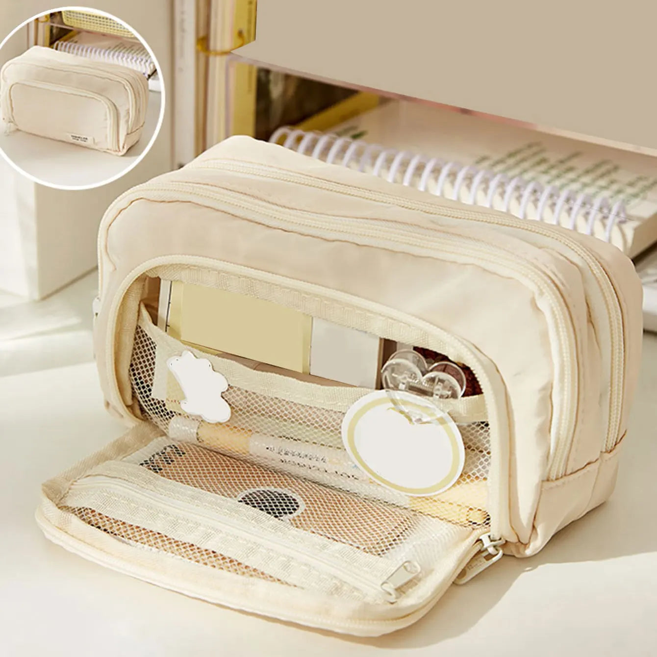  Multi-Layer Pencil Case